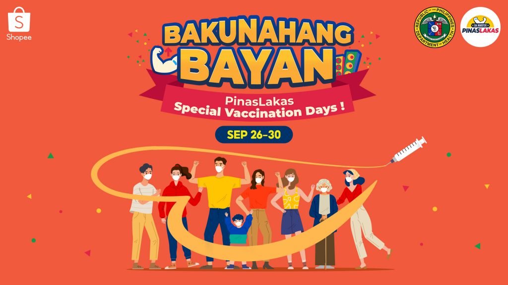 SHOPEE AND DEPARTMENT OF HEALTH JOINED FORCES FOR BAKUNAHANG BAYAN THIS SEPTEMBER 26-30