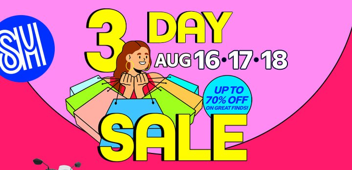 The Best Deals and Discounts at SM CITY BACOLOD’S 3-DAY SALE!